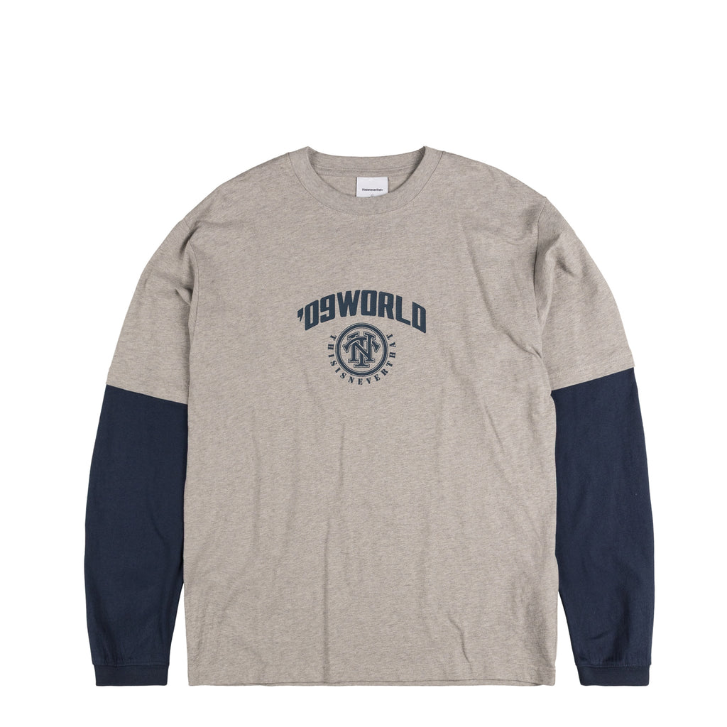 さらに100円引き◆thisisneverthat◆Layered L/S Tee ☆thisisneverthat☆Layered L/S Tee☆大人気☆