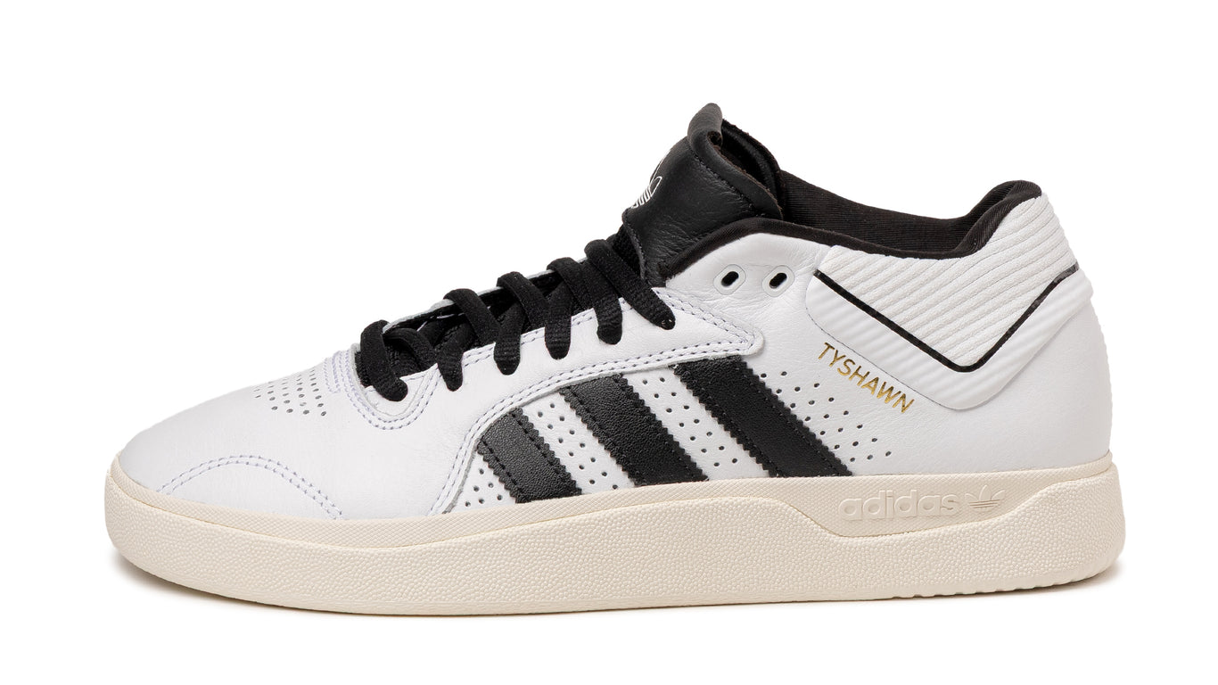 しろん adidas Tyshawn Cloud White Blue Bird Gold Metallic Men's
