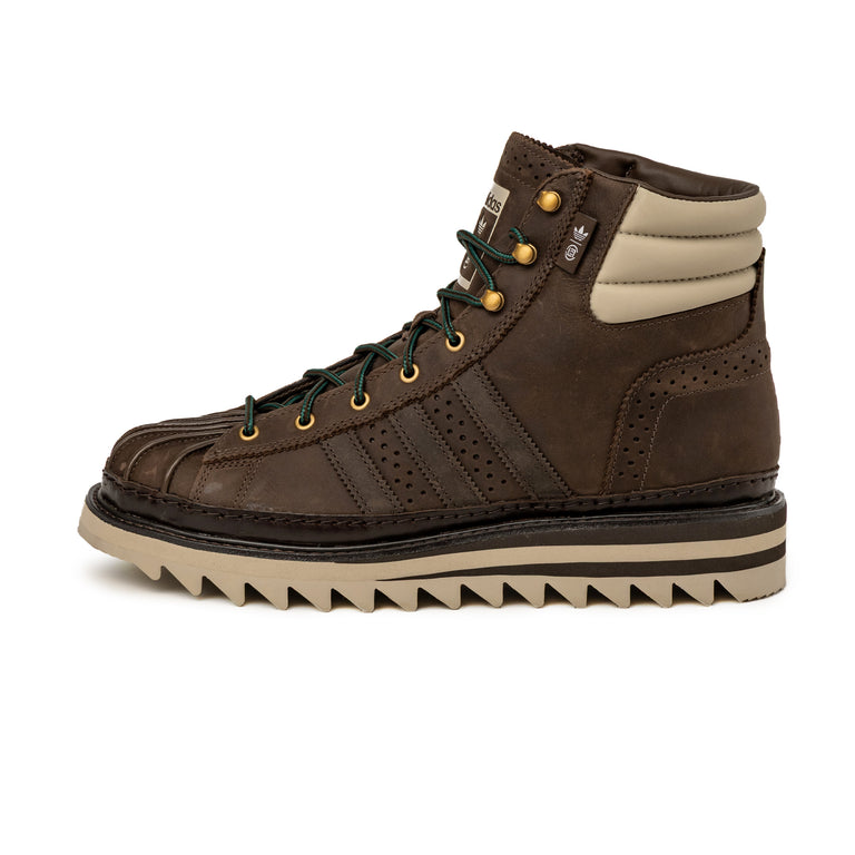 Adidas x Clot Pro Model by Edison Chen - 44 / Dark Brown / Wonder Beige / Dark Brown
