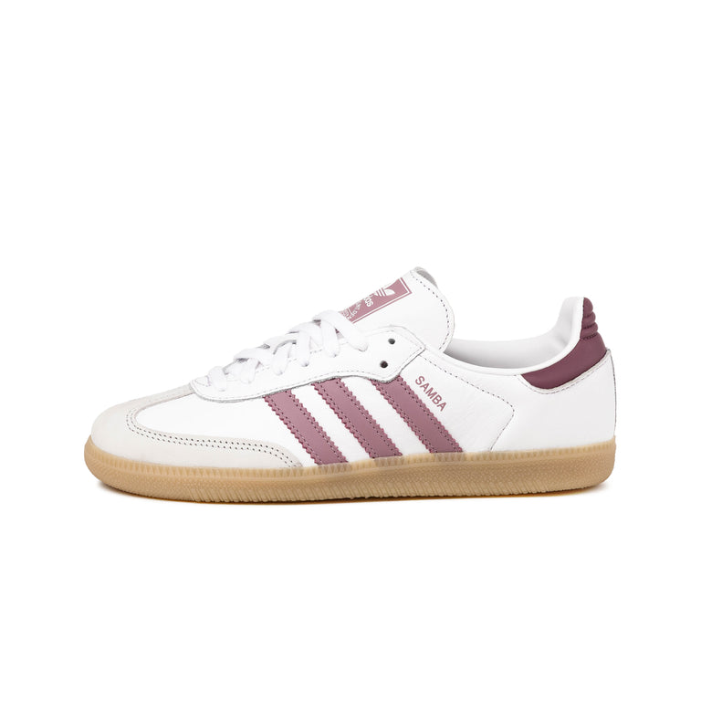 Adidas Samba OG W - 36 / Footwear White / Magic Mauve / Quiet Crimson - 1