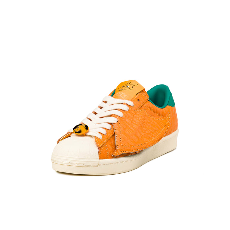 Adidas x Pokémon Superstar Vintage *Charizard* - 36 2/3 / Pure Tangerine / Pure Tangerine / Equipment Green - 2
