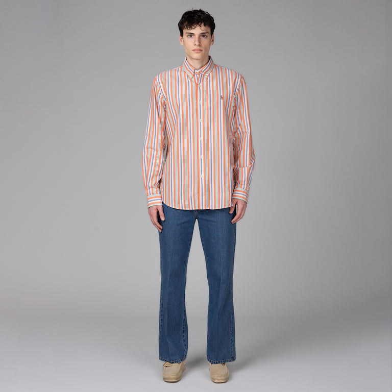 Polo Ralph Lauren	Custom Fit Striped Oxford Shirt