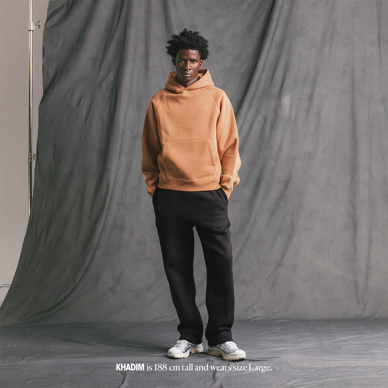 Asphaltgold Essential Hoodie (Pink) onfeet