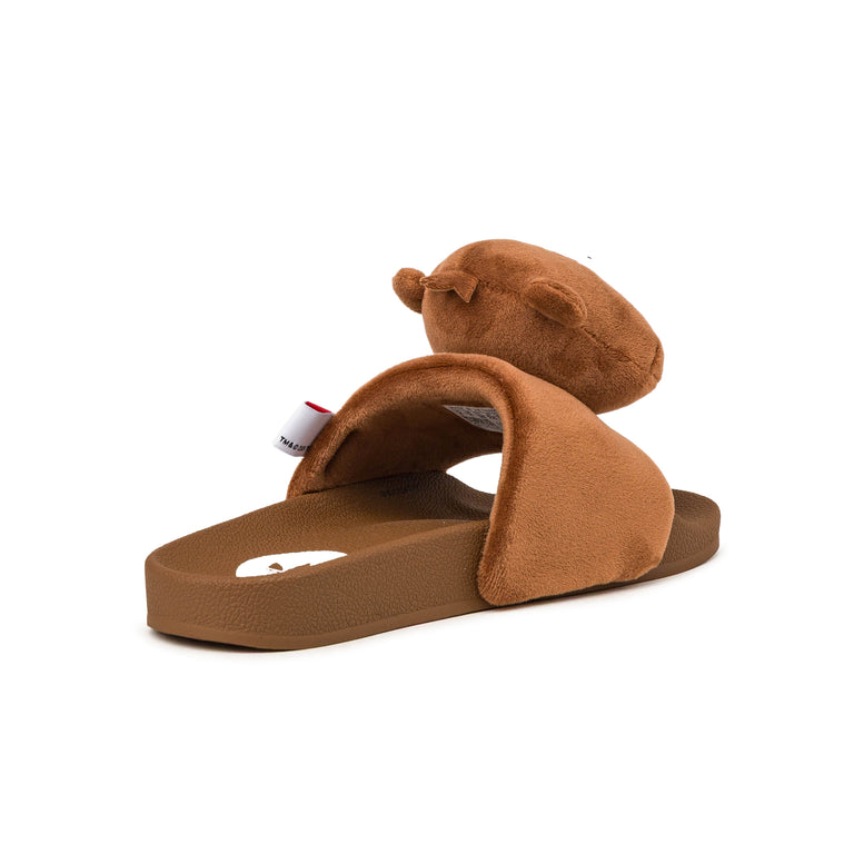Adidas x Care Bears Adilette W - 38 / Dusky Bronze / Footwear White / Preloved Brown - 3