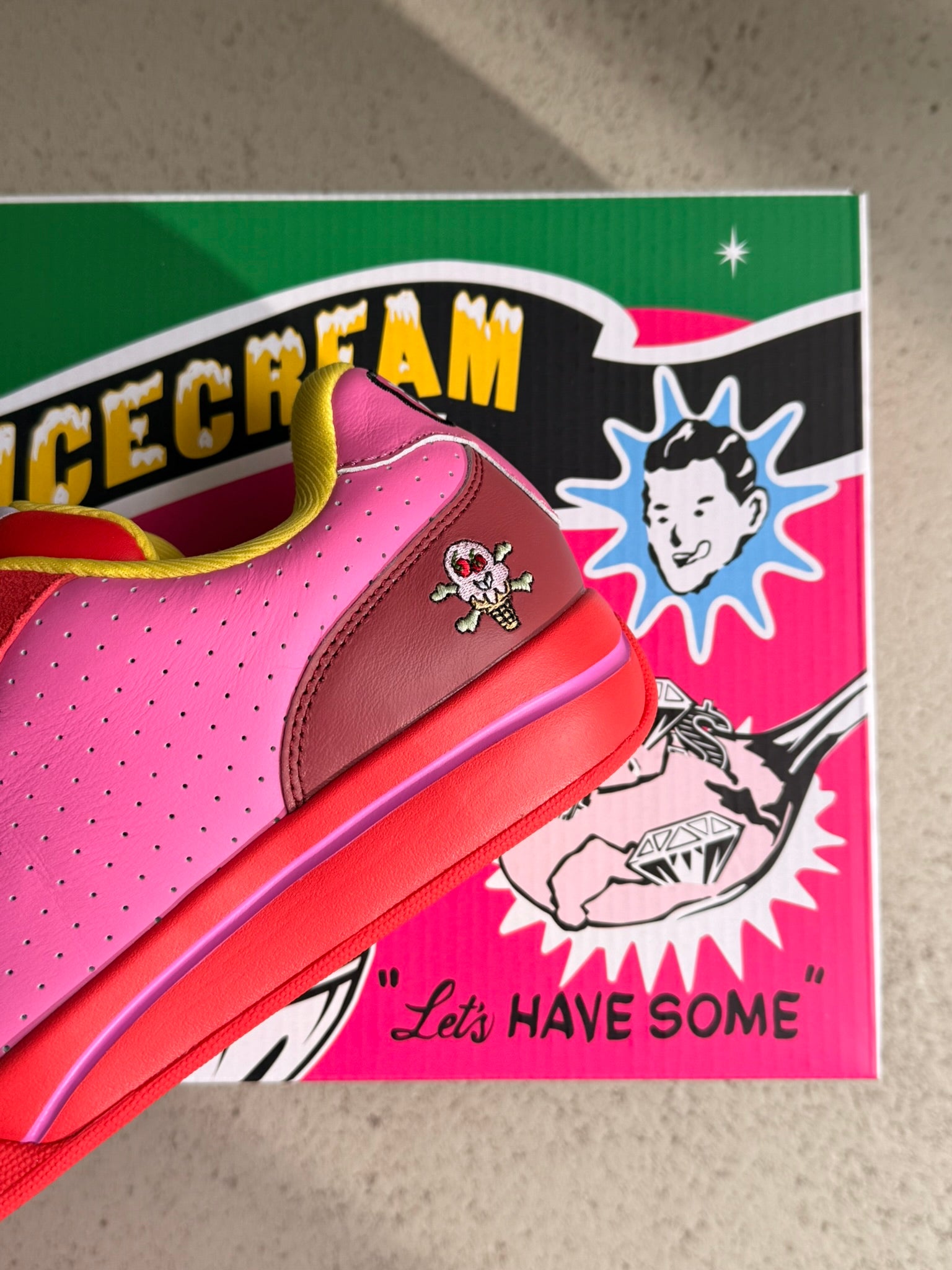 Reebok x Billionaire Boys Club ICECREAM Board Flip *Pink Lemonade