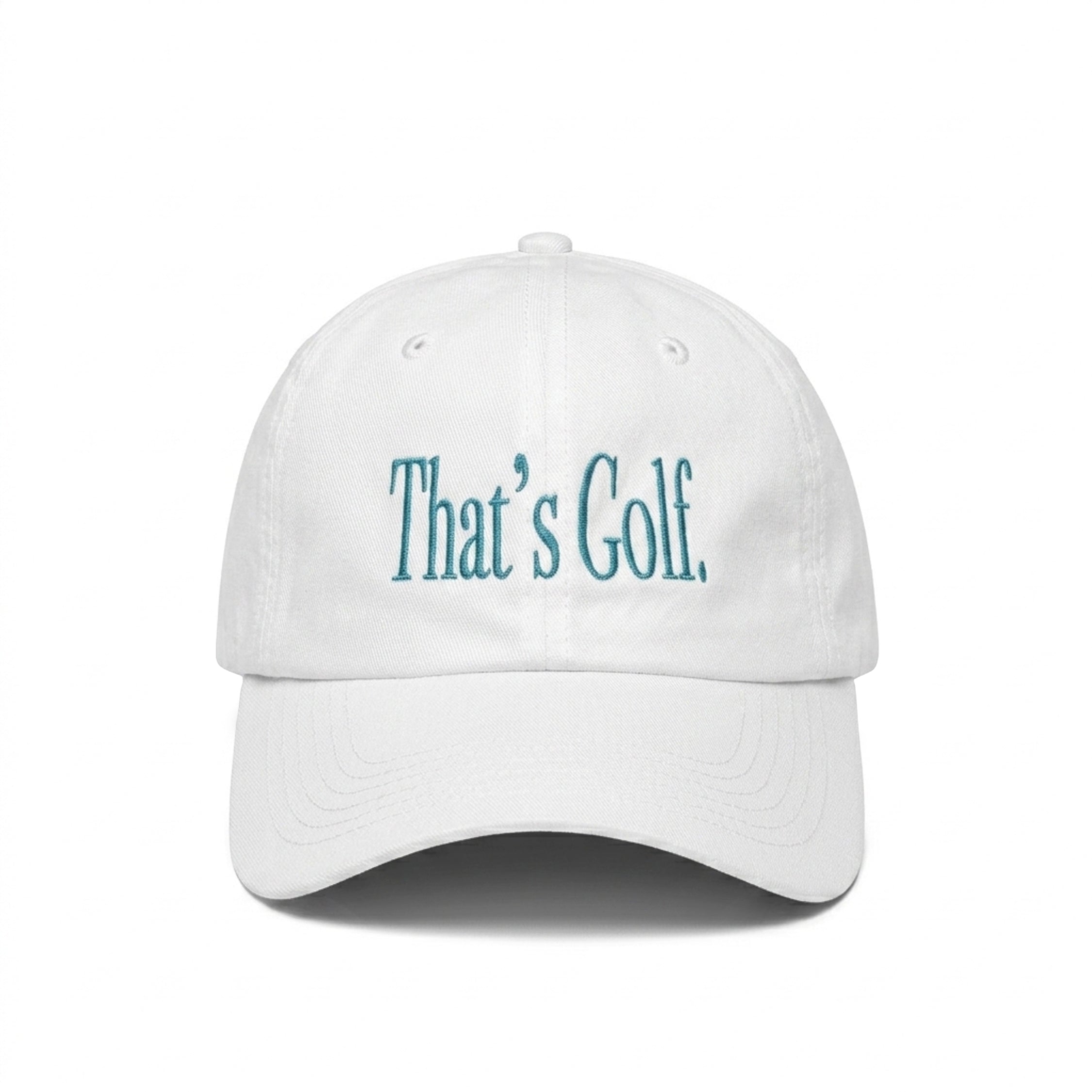 lwood That’s Golf Dad Hat - White Metalwood That's Golf Dad Hat | Accessoires » Buy online now!