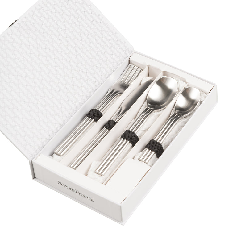 Service Projects Canteen Brushed - 16 pcs (Set of 4)