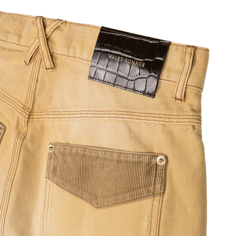 Wales Bonner Sierra Trousers - 36 / Sand / Brown - 4
