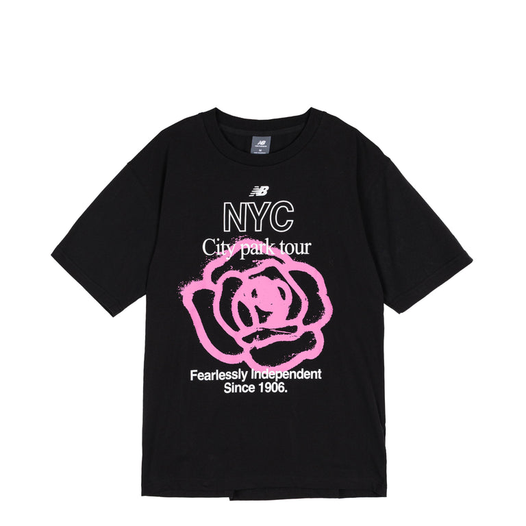 New Balance NYC City Run T-Shirt - S / Black
