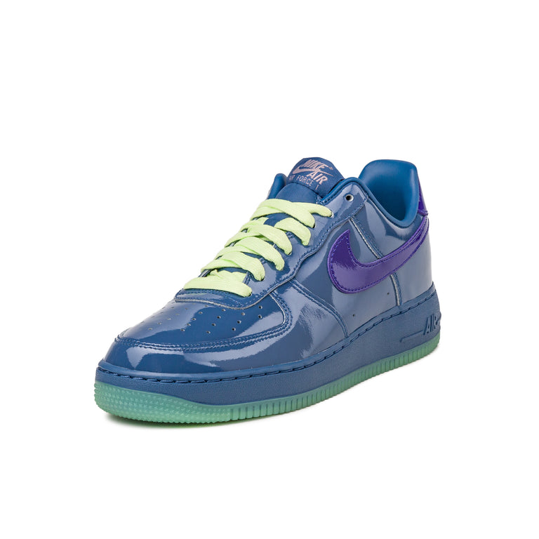 Nike Air Force 1 Low QS *Patent* - 40 / Mystic Navy / Grape Ice / Light Violet Ore / Light Liquid Lime - 2