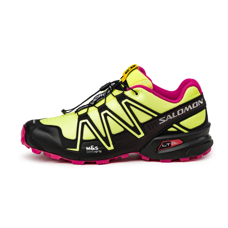 Salomon Speedcross 3 - 44 2/3 / Sunny Lime / Black / Pink Yarrow
