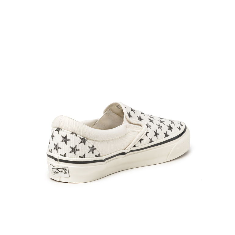 Vans Classic Slip-On *Stars* - 40.5 / White / Black - 3
