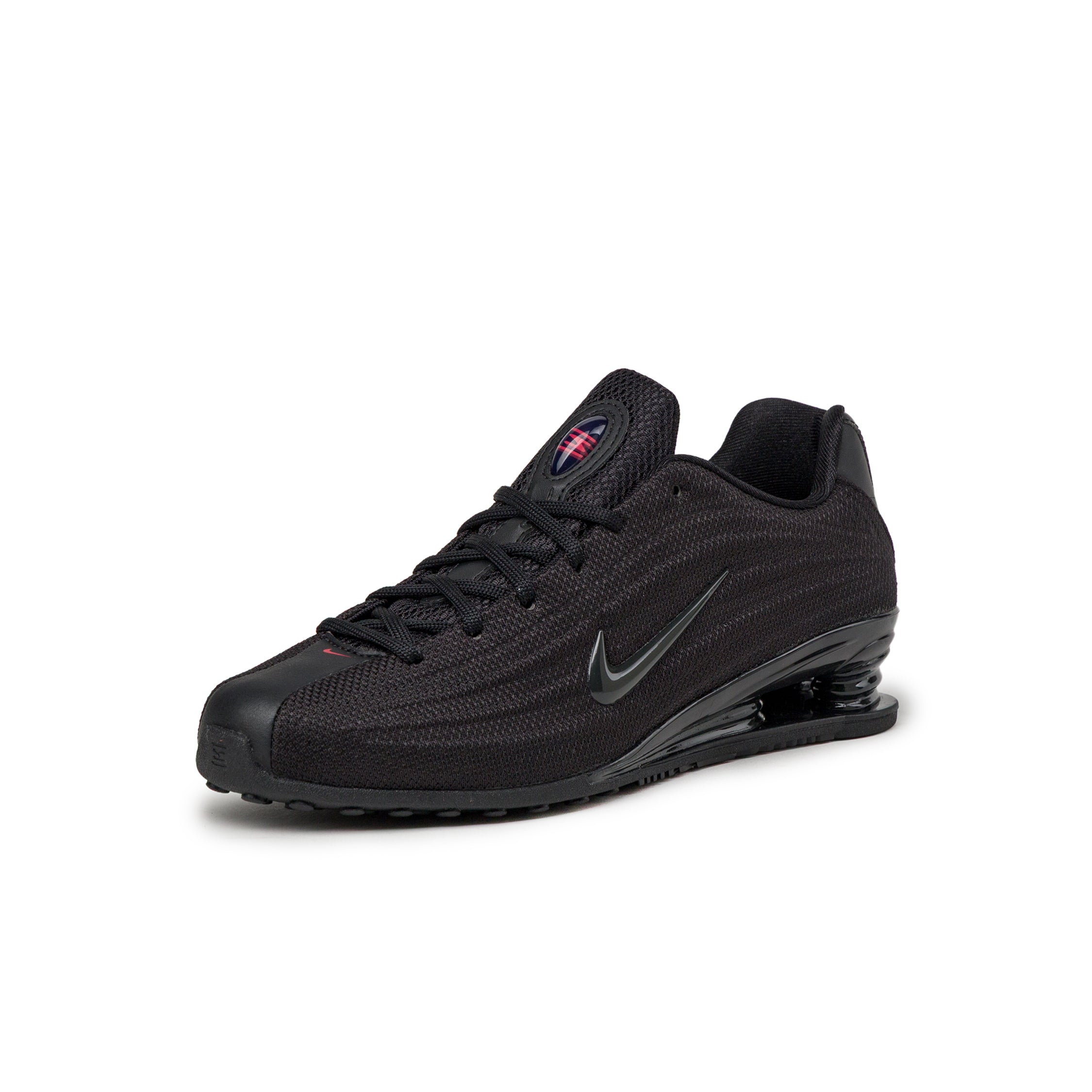 black nike air shox