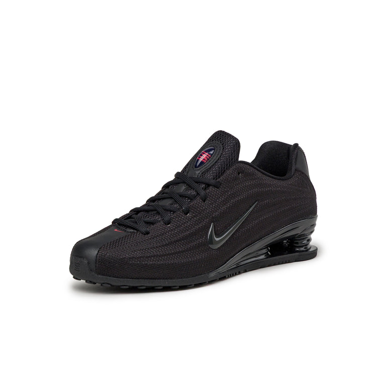 Nike Wmns Shox Z - 37.5 / Black / Black / University Red - 5
