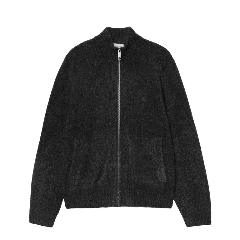 Carhartt WIP Curtis Sweater Jacket - XXL / Tangled Black - 1