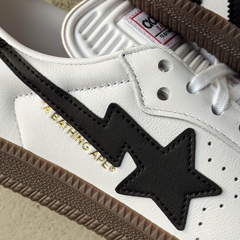 Adidas x Bape Samba onfeet