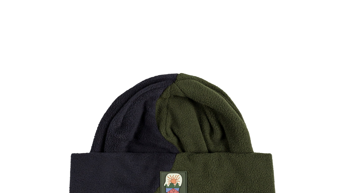 Brain Dead Organic Panel Polar Fleece Beanie | Accessoires » Buy