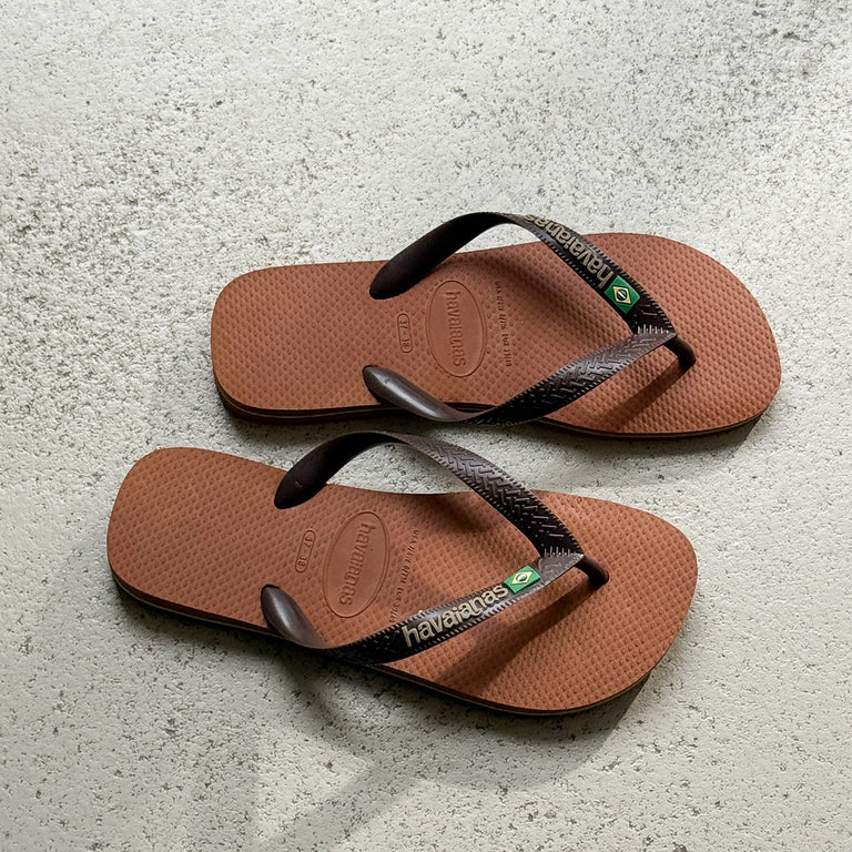 Havaianas Brasil Logo onfeet