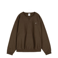 Nike solo swoosh トレーナー ブラウン Nike Solo Swoosh Fleece Crewneck | Apparel » Buy online now!