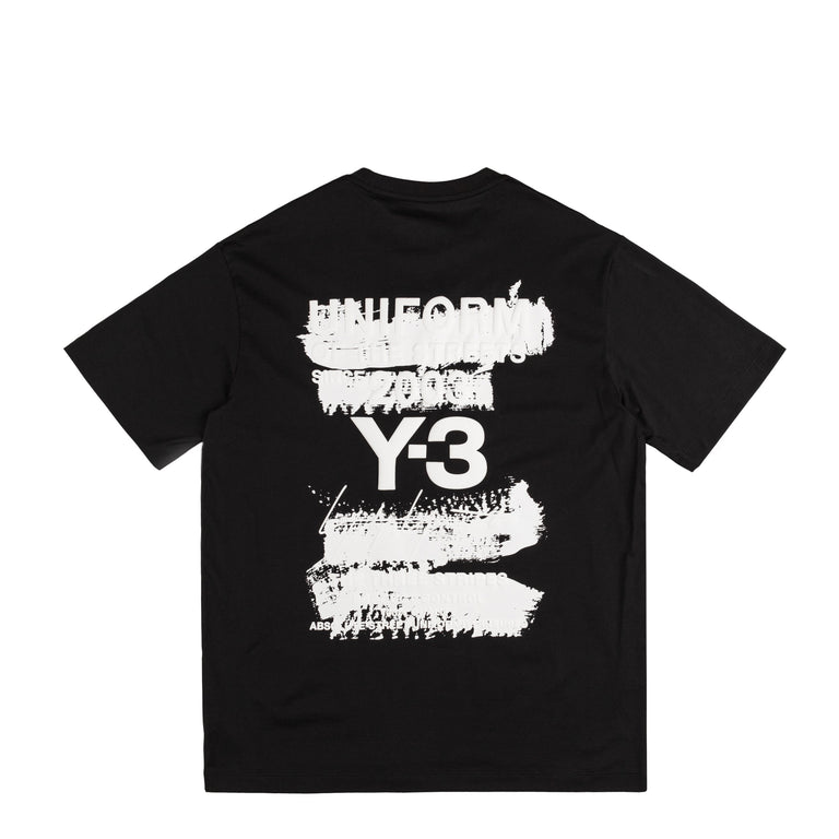 Adidas Y-3 Back Graphic Short Sleeve Tee