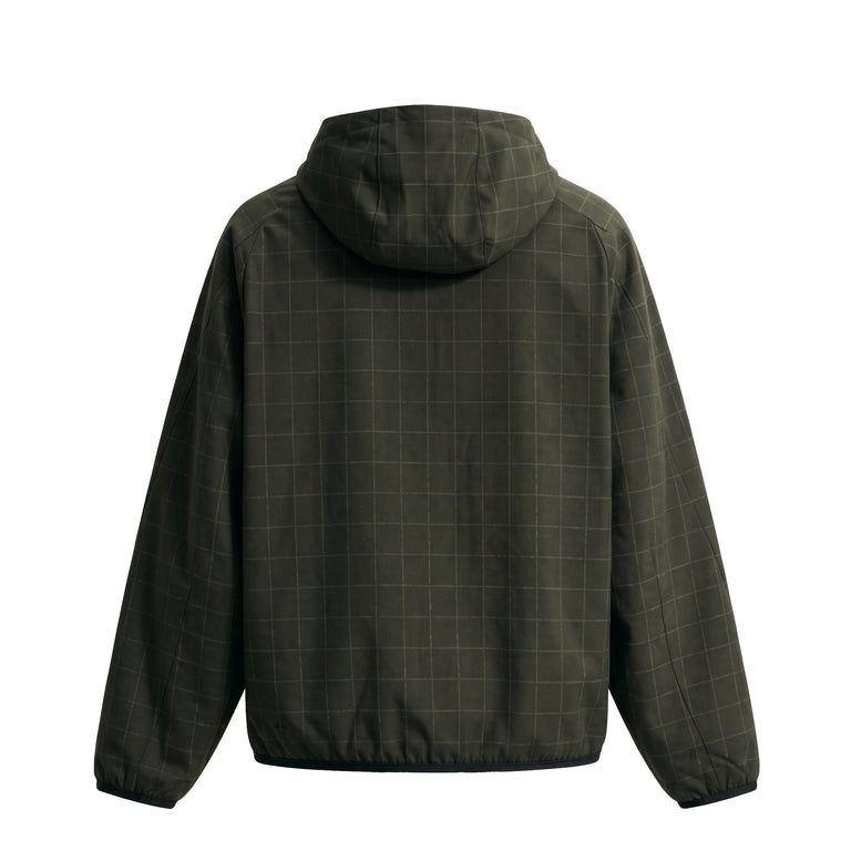 Nike	Tech Loose Dri-FIT Shori Knit Full-Zip All-Over-Print Jacket - XXL / Sequoia / Cargo Khaki / Black - 2
