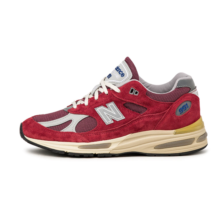 New Balance 991 v2 *Made in England* - 42.5 / Karanda Red / Cordovan / Harbor Mist - 1

