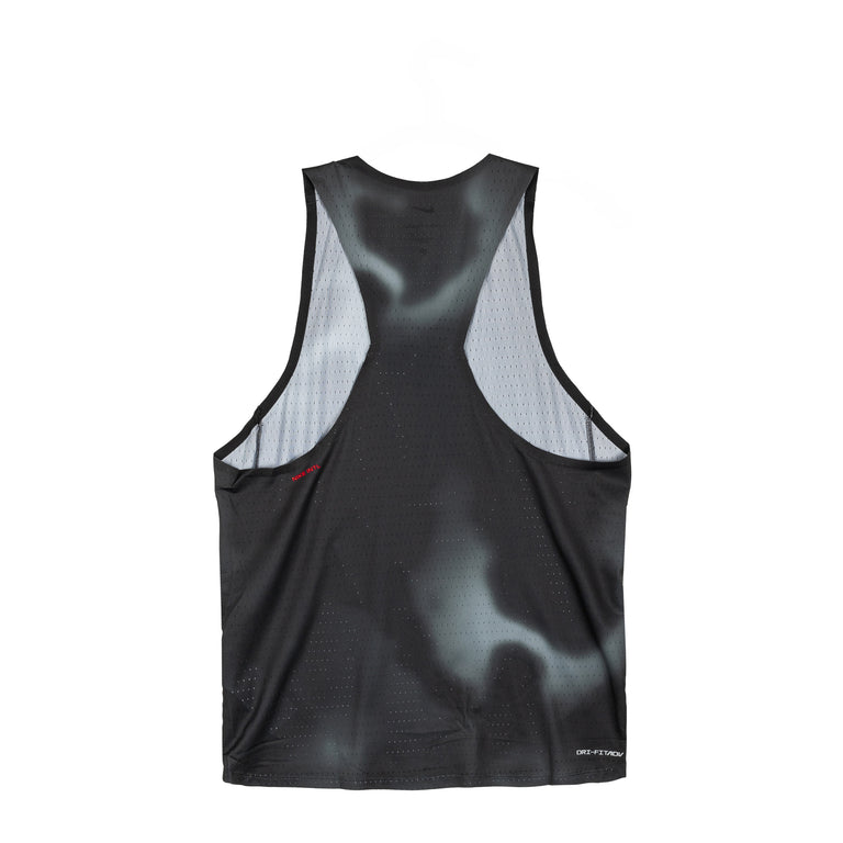 Nike AeroSwift Dri-FIT ADV-Running Singlet - XXL / Black / Dark Smoke Grey / Bright Crimson - 2