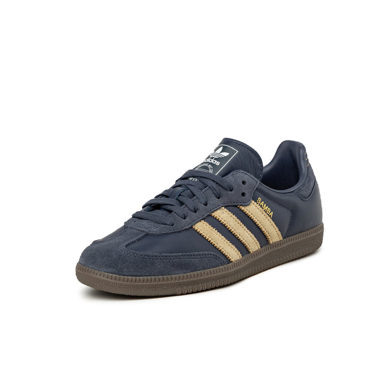 Adidas Samba OG - 48 2/3 / Shadow Navy / Golden Beige / Gum 5 - 2
