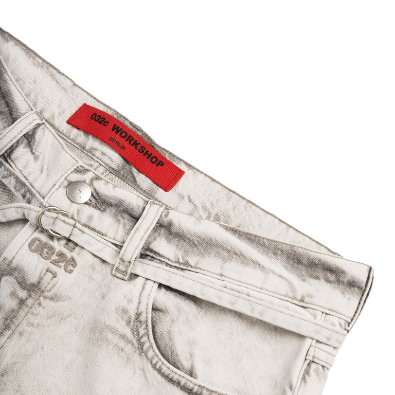 032c 'Down To Earth' Wide Leg Jeans