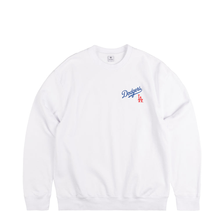 Sporty & Rich Dodgers Serif Crewneck