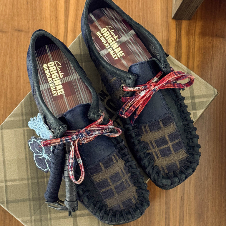 Clarks Originals x Nicholas Daley Wallabee onfeet