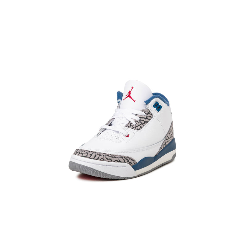 Nike	Air Jordan 3 Retro *True Blue* *PS* - 28 / White / Varsity Red / True Blue / Cement Grey / Anthracite - 6
