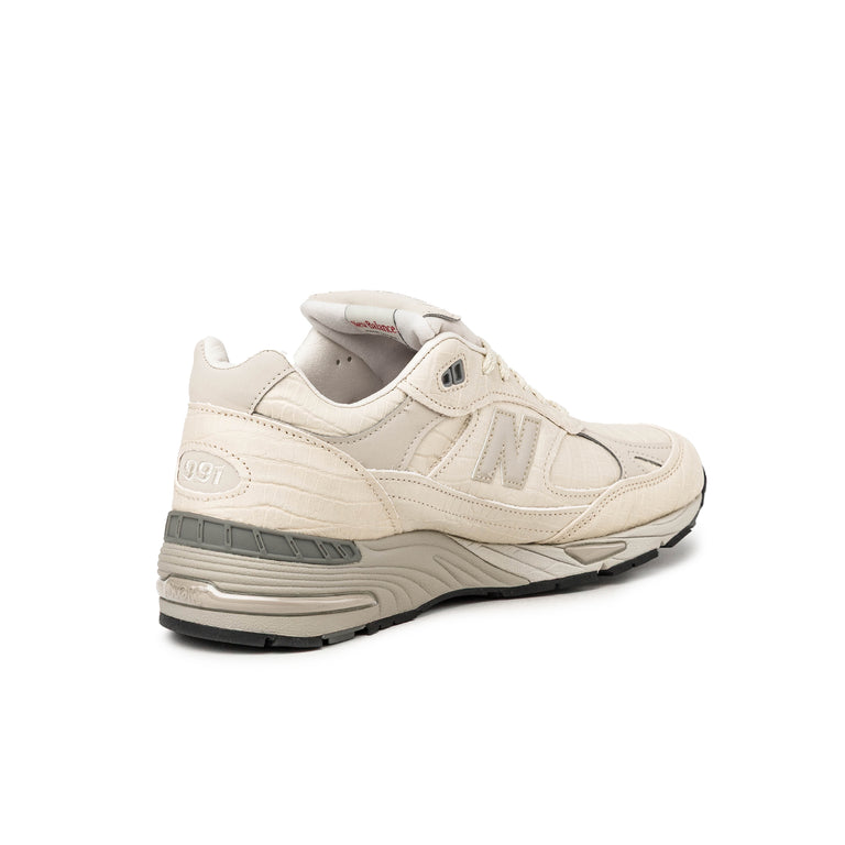 New Balance 991 v1 *Made in England* - 40 / Oyster Gray / Pistachio Shell / French Oak - 4