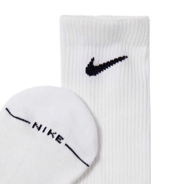 Nike	Everyday Elevated Crew Socks 3-Pack - L / White - 3
