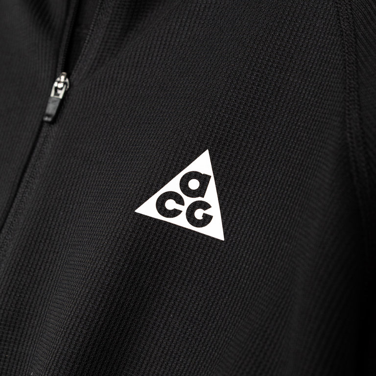 Nike	ACG Dri-Fit Mid-Layer 1/4-Zip Trail Running Top - XXL / Black / Black / Summit White - 4