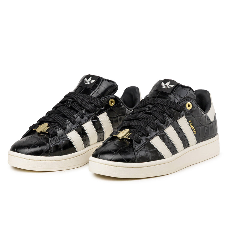 Adidas x Bape Campus 00s - 39 1/3 / Core Black / Off White / Gold Metallic - 3