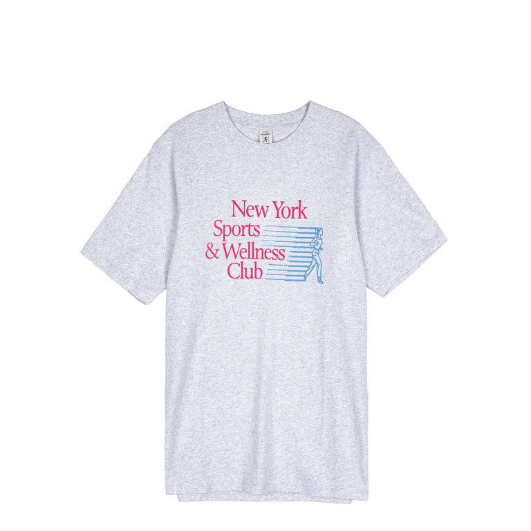 Sporty & Rich NY Motion T-Shirt - S / Heather Gray
