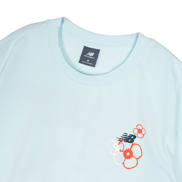 New Balance LA City Run T-Shirt - S / Glint Blue - 3