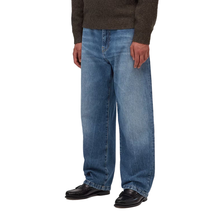 Carhartt WIP Landon Pant - 28 / Blue Marble Used Wash - 3