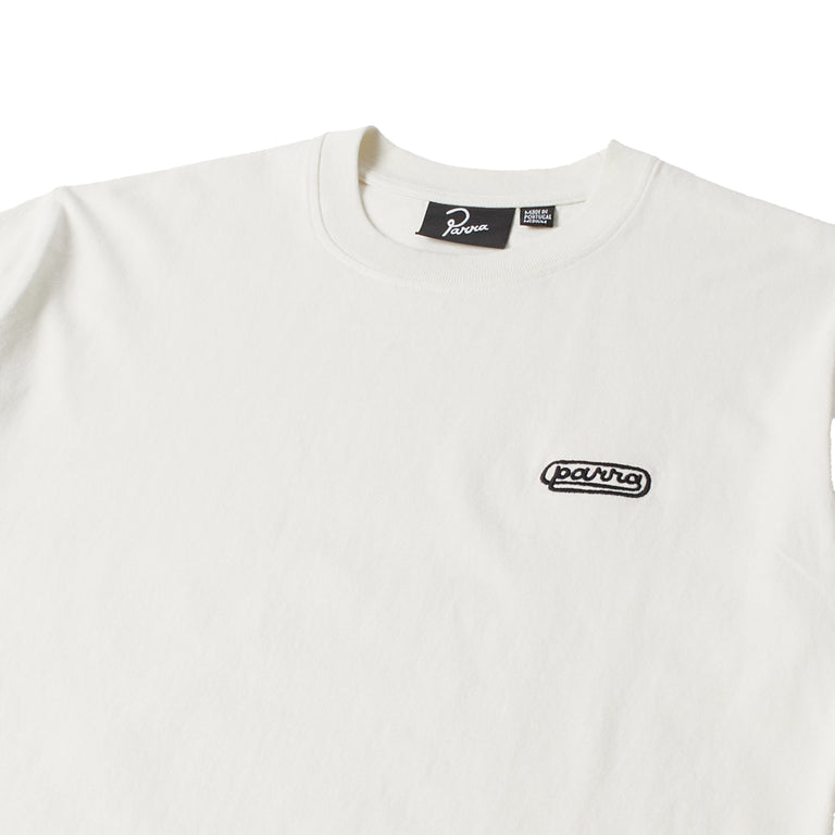 By Parra Wrapped Around Logo T-Shirt - XXL / Dirty White - 2
