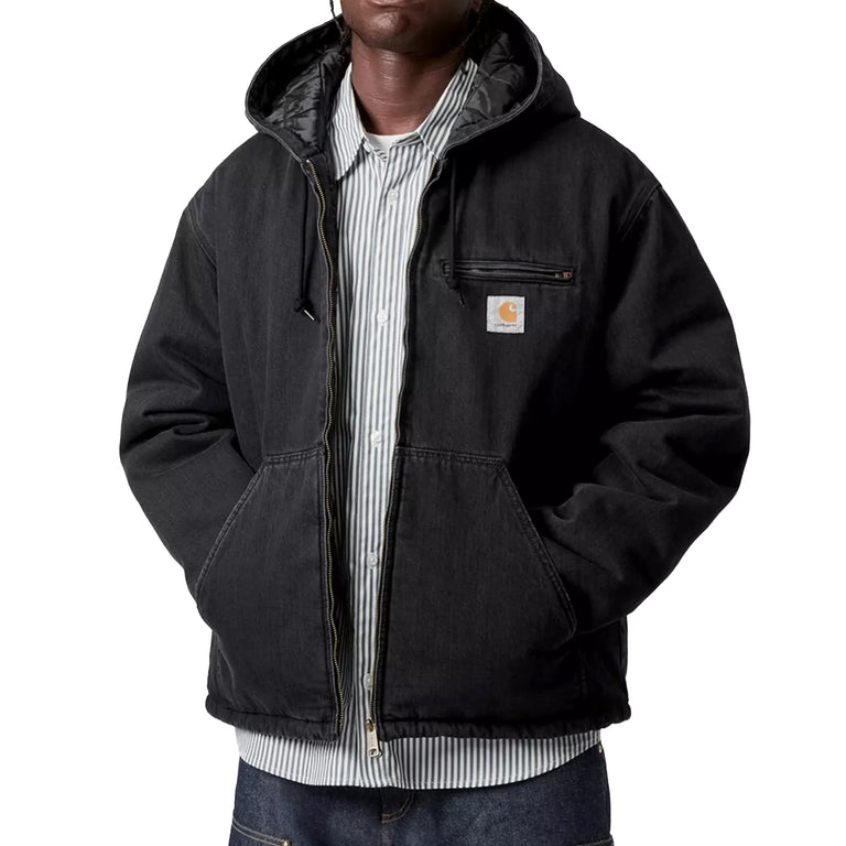 Carhartt WIP Cleveland Jacket - M / Black / Stone Washed - 4
