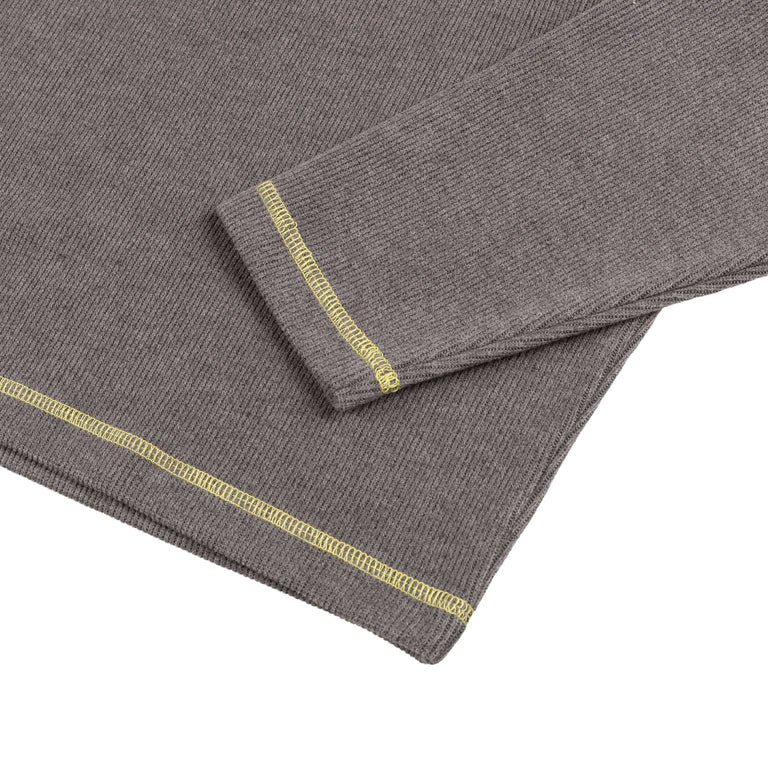 Metalwood Contrast Stitch 1/4 Zip Pullover