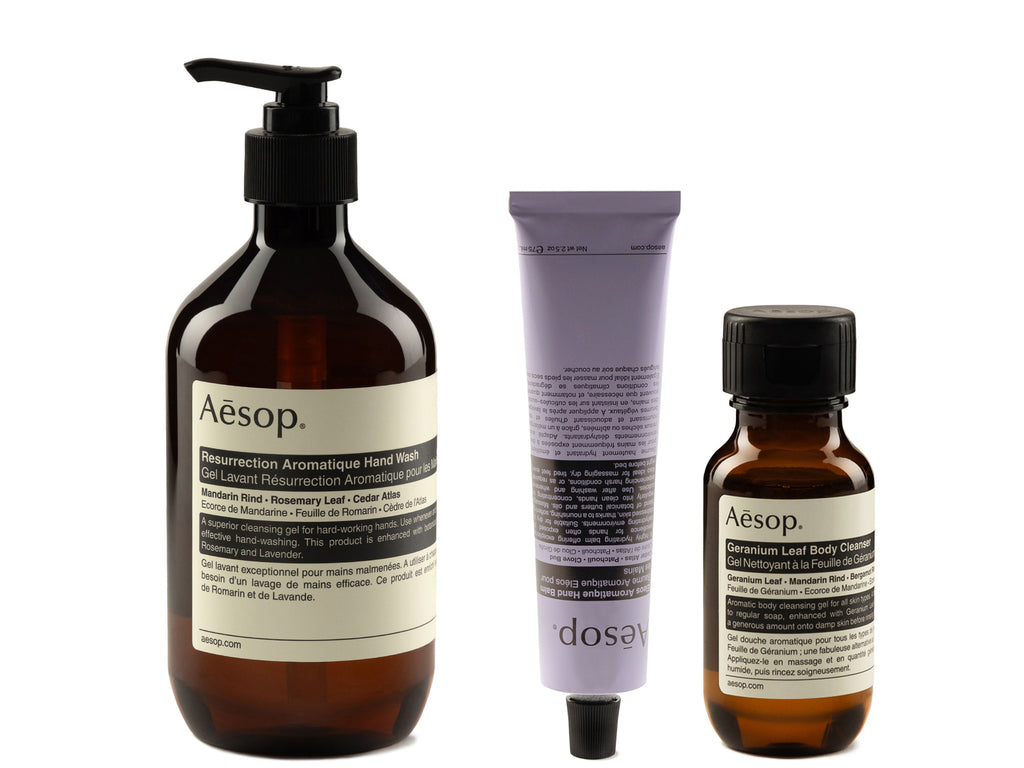 Aesop スクリーン3 Aesop Screen 3 - Body Care Trio | Accessoires » Buy online now!