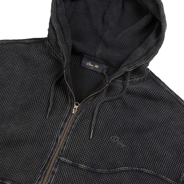Dime Premium Waffle Zip Hoodie