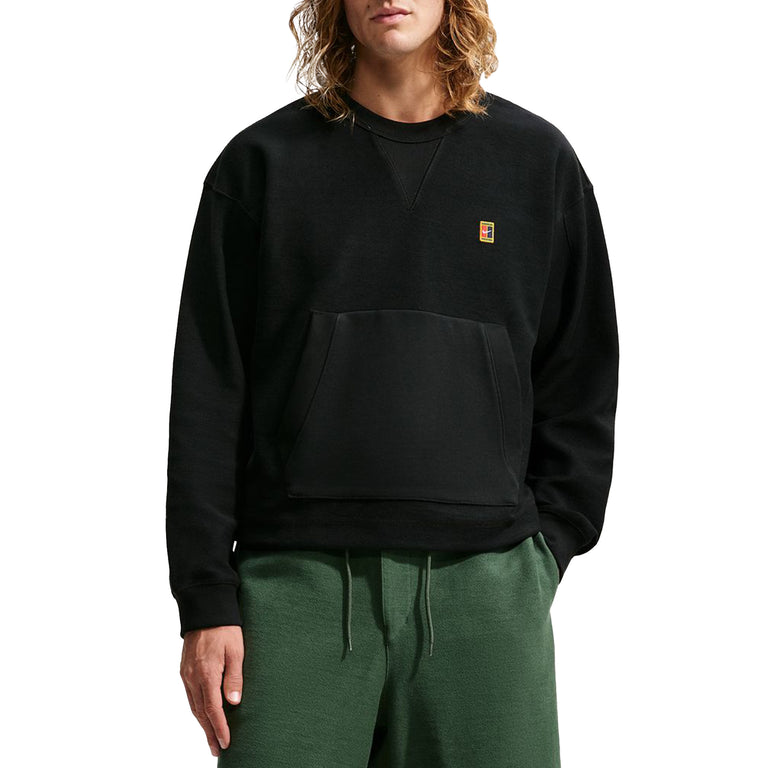 Nike	Club Rules French Terry Crewneck - XXL / Black / Sail - 3
