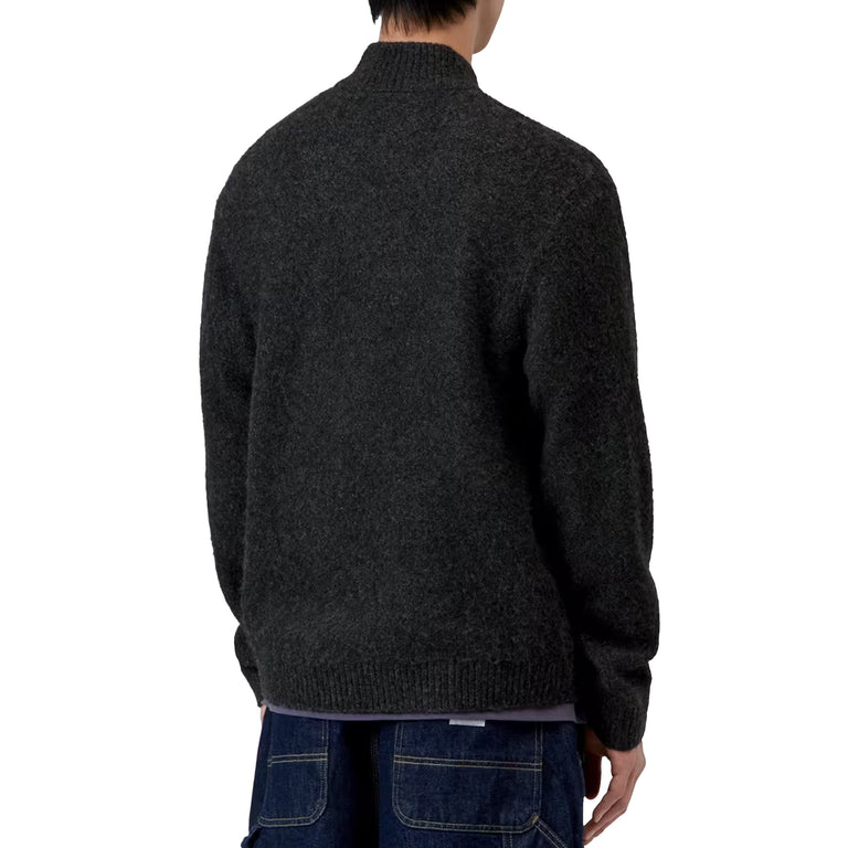 Carhartt WIP Curtis Sweater Jacket - XXL / Tangled Black - 4