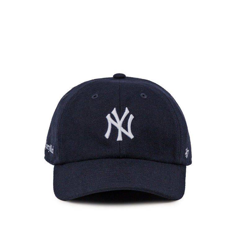 Sporty & Rich Yankees Serif Wool Hat
