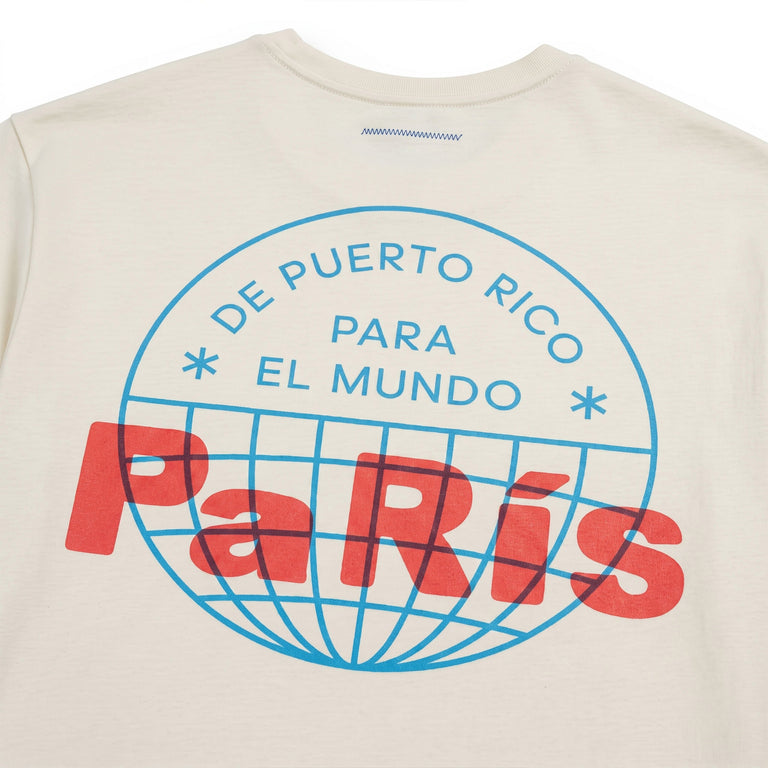 Adidas	x Bad Bunny DTMF Heavyweight Merch Tee *Paris* - L / White - 3