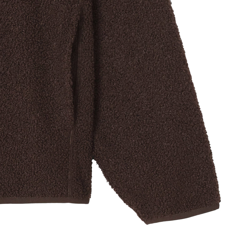 Lacoste High Zipped Neck Sweatshirt - XXL / Brown - 3
