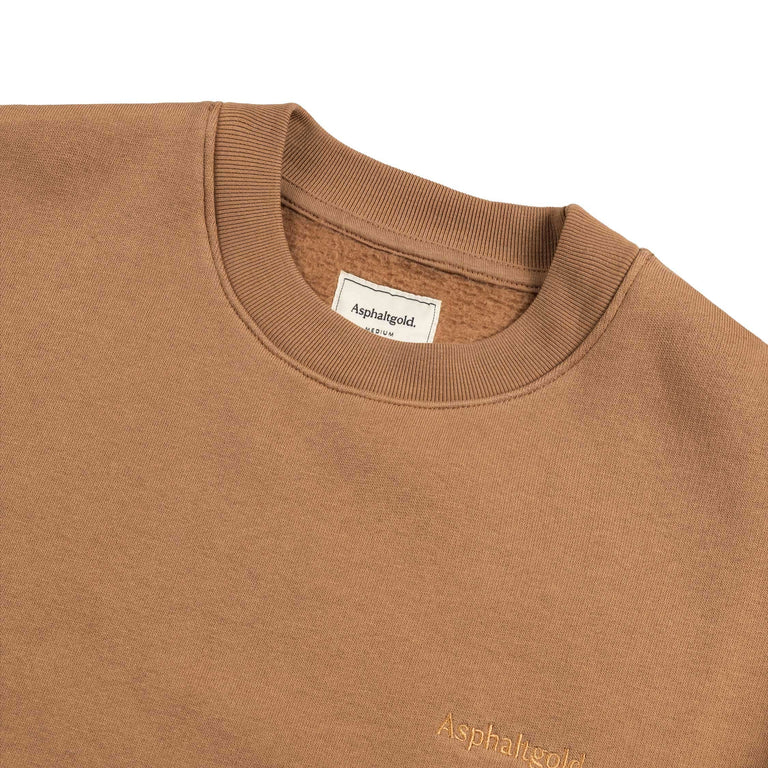 Asphaltgold Essential Crewneck - XXL / Mocha - 2